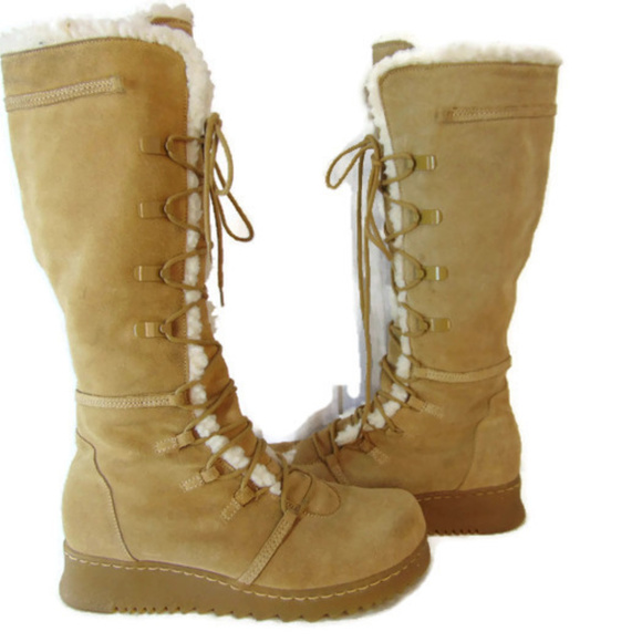aldo tan boots